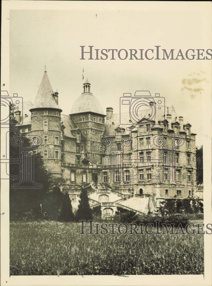 1925 Press Photo Old Chateau of Vizzille, chosen by Doumergue as summer home