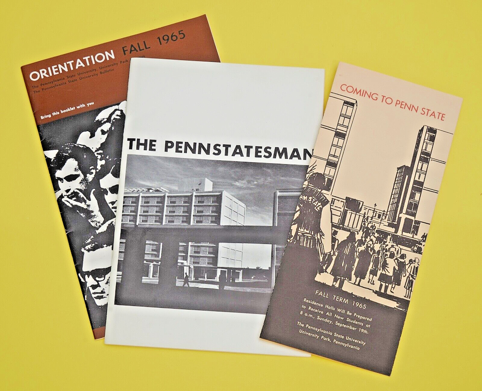 Penn State Fall 1965 Orientation, The Pennstateman (For Male Resident Students)