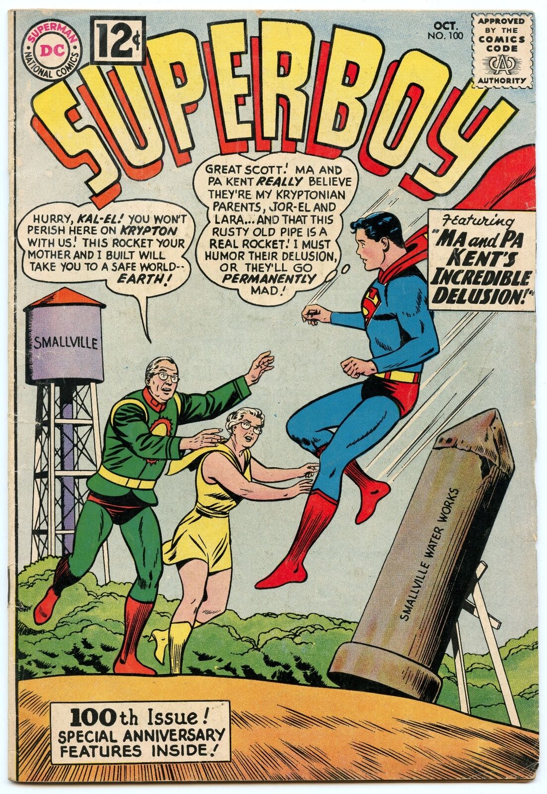 Superboy 100 (Oct 1962) VG (4.0)