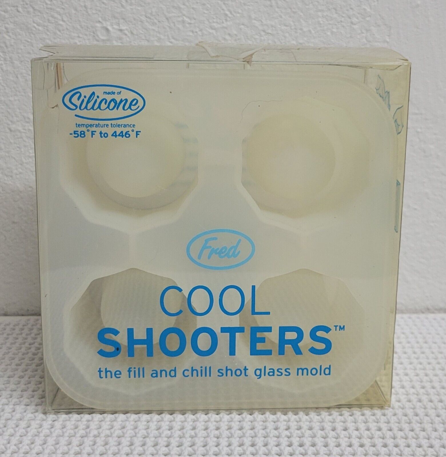 Barware Cool Shooters Silicone Shot Glass Mold Make Ice Shot Glasses