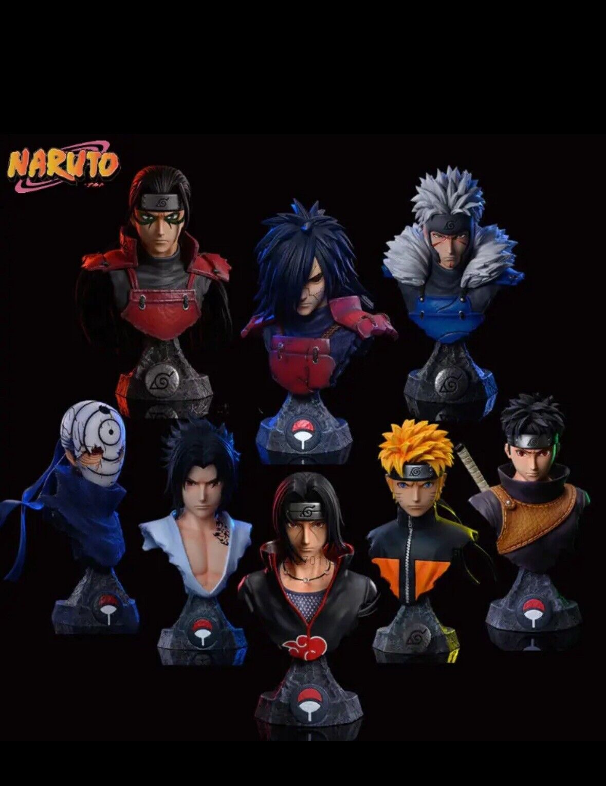 New Naruto Anime Figure 11 Piece Set