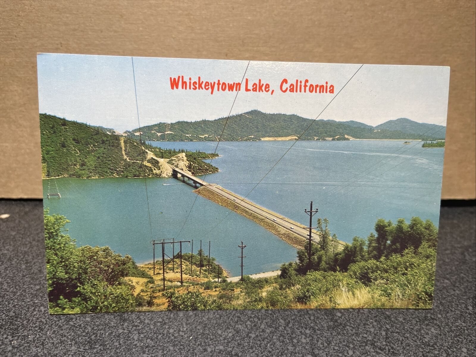 Whiskeytown Lake California Postcard￼