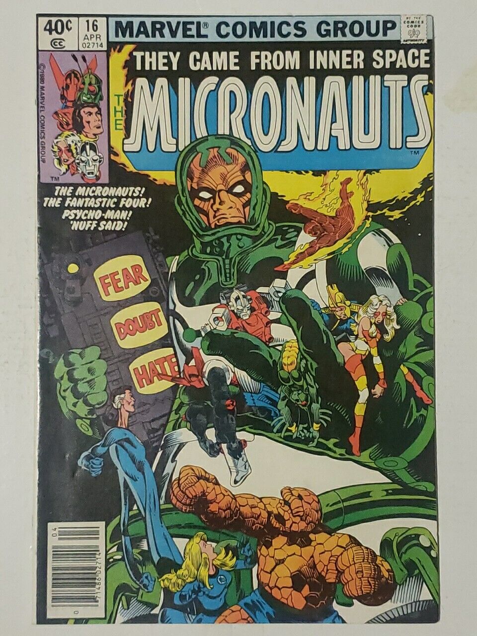Micronauts #16 (1980) NM