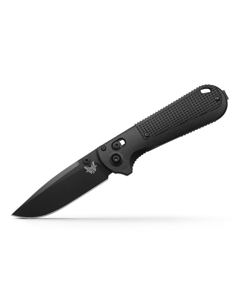 Benchmade Knives Redoubt 430BK-02 Black Grivory CPM-D2 Steel Pocket Knife