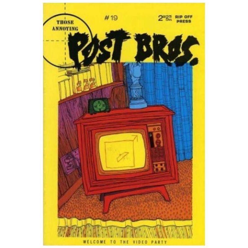 Those Annoying Post Bros. #19 Rip Off Press comics VF minus [r}