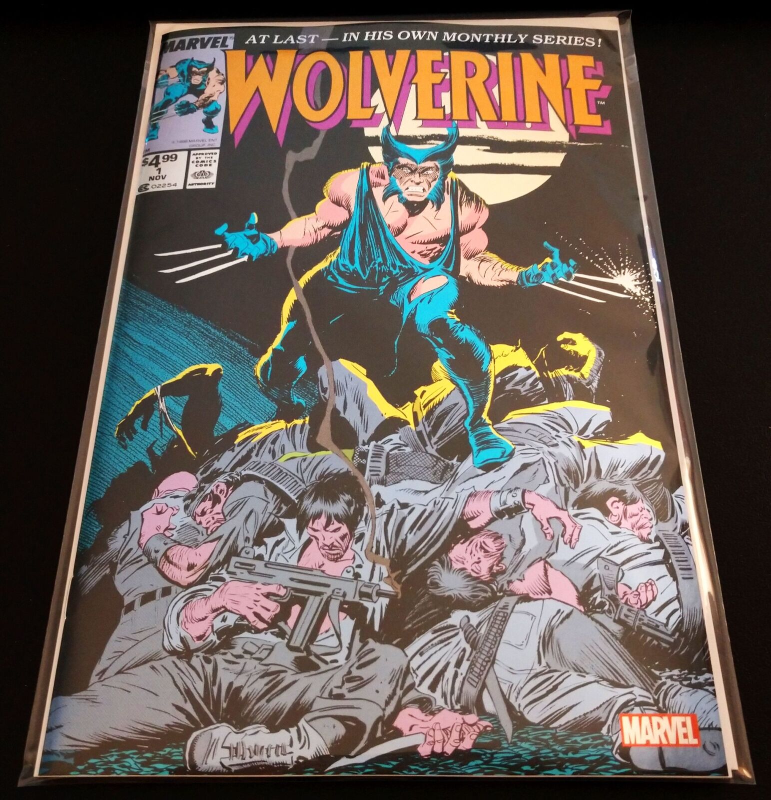 Wolverine #1 [1988] Facsimile Edition Foil Variant (Marvel, 2024) NM