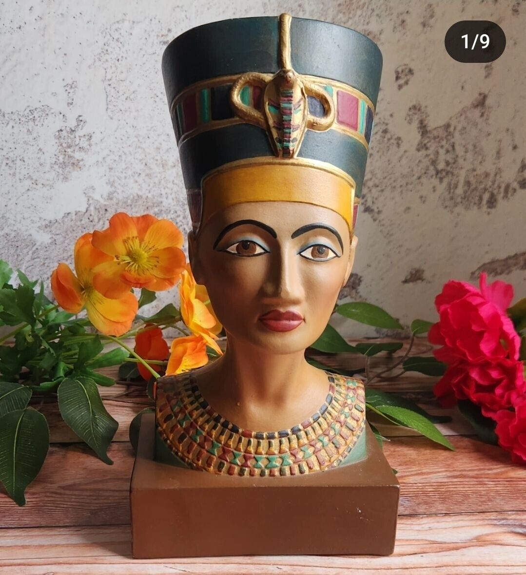 RARE ANCIENT EGYPTIAN ANTIQUITIES Head Queen Nefertiti Advisor Wife Of Ramses BC