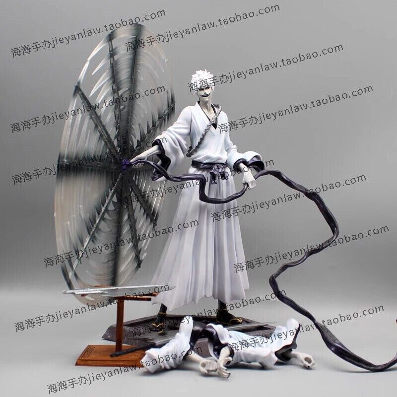 Anime BLEACH Ichigo Kurosaki 2nd Stage White Ver. GK  Figure Boxed Statue Gift