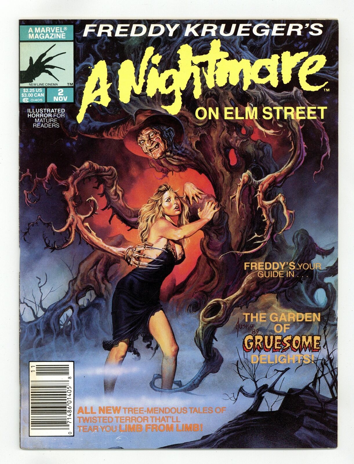 Freddy Krueger\'s A Nightmare on Elm Street #2 FN+ 6.5 1989