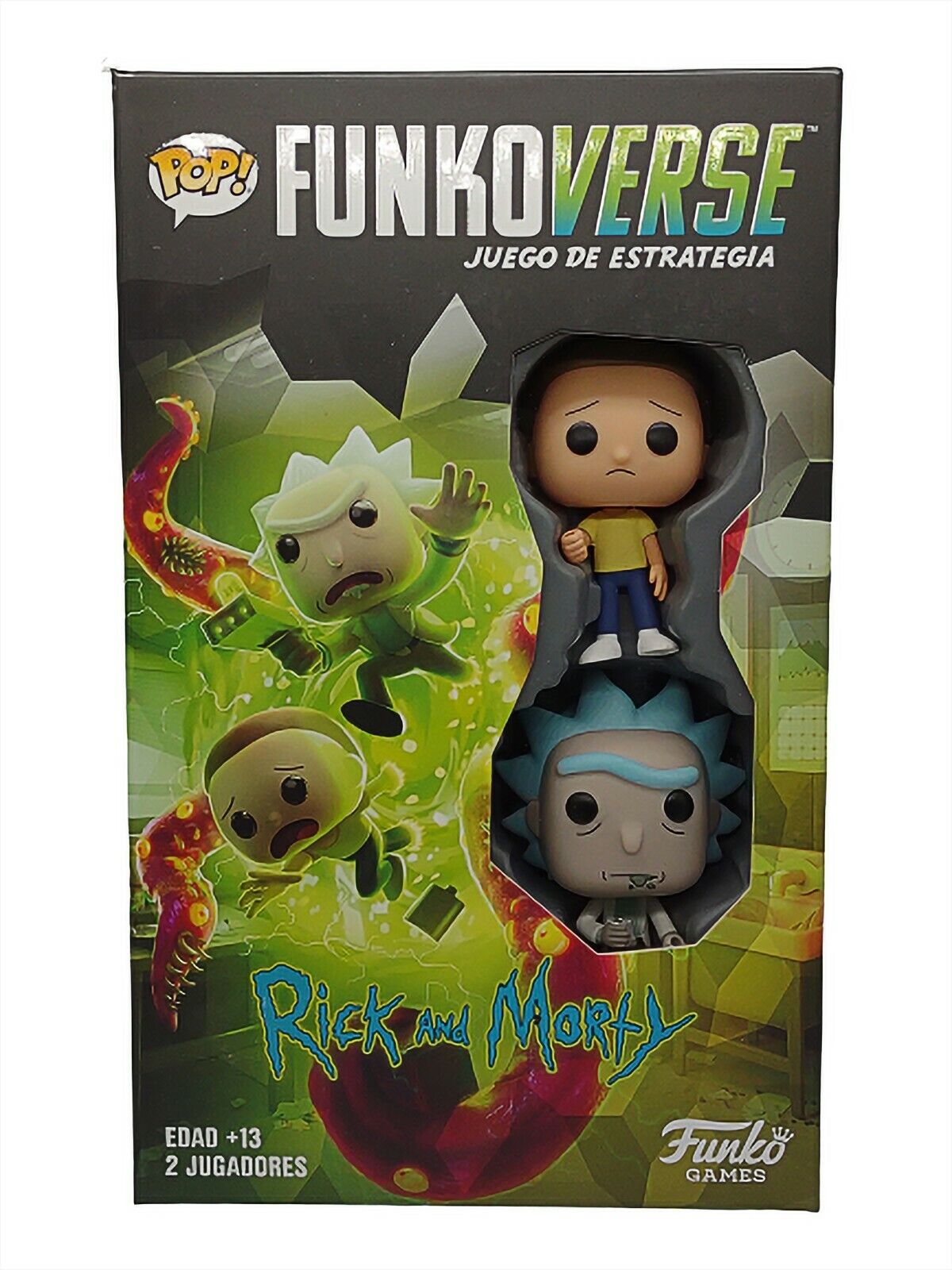 Funkoverse Strategy Game Rick And Morty 100 Spanish Version Funko Pop Vinyl New