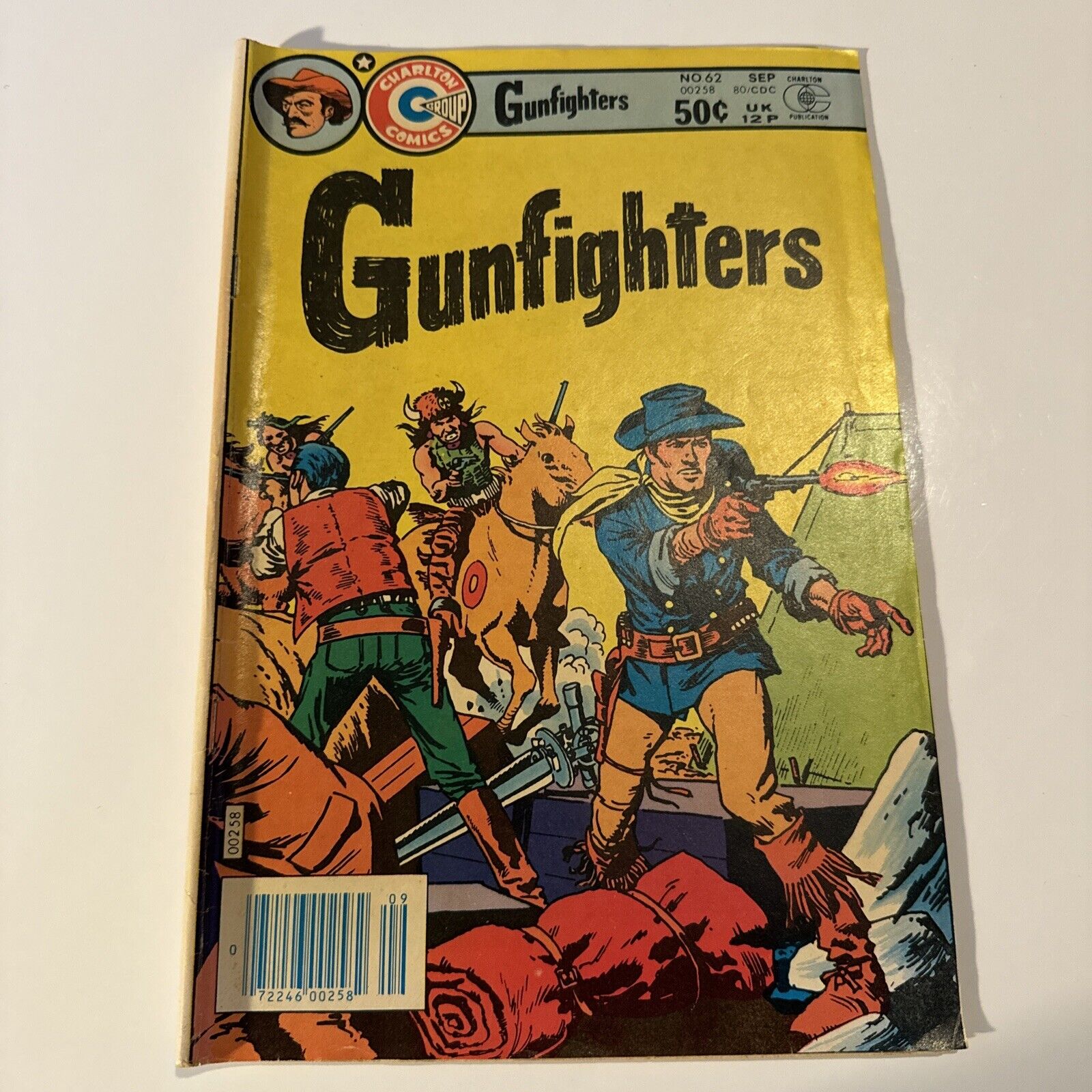 * Gunfighters # 62 * Western Cowboy … Bronze Age Charlton Comics 1980 … VG/FN