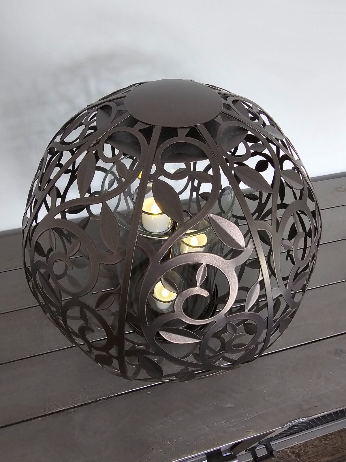 CANDLE HOLDER SPHERE WEINREBE BY PARTYLITE