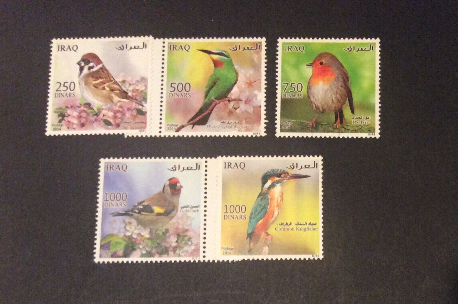 Iraq Stamp: Birds Set 2014