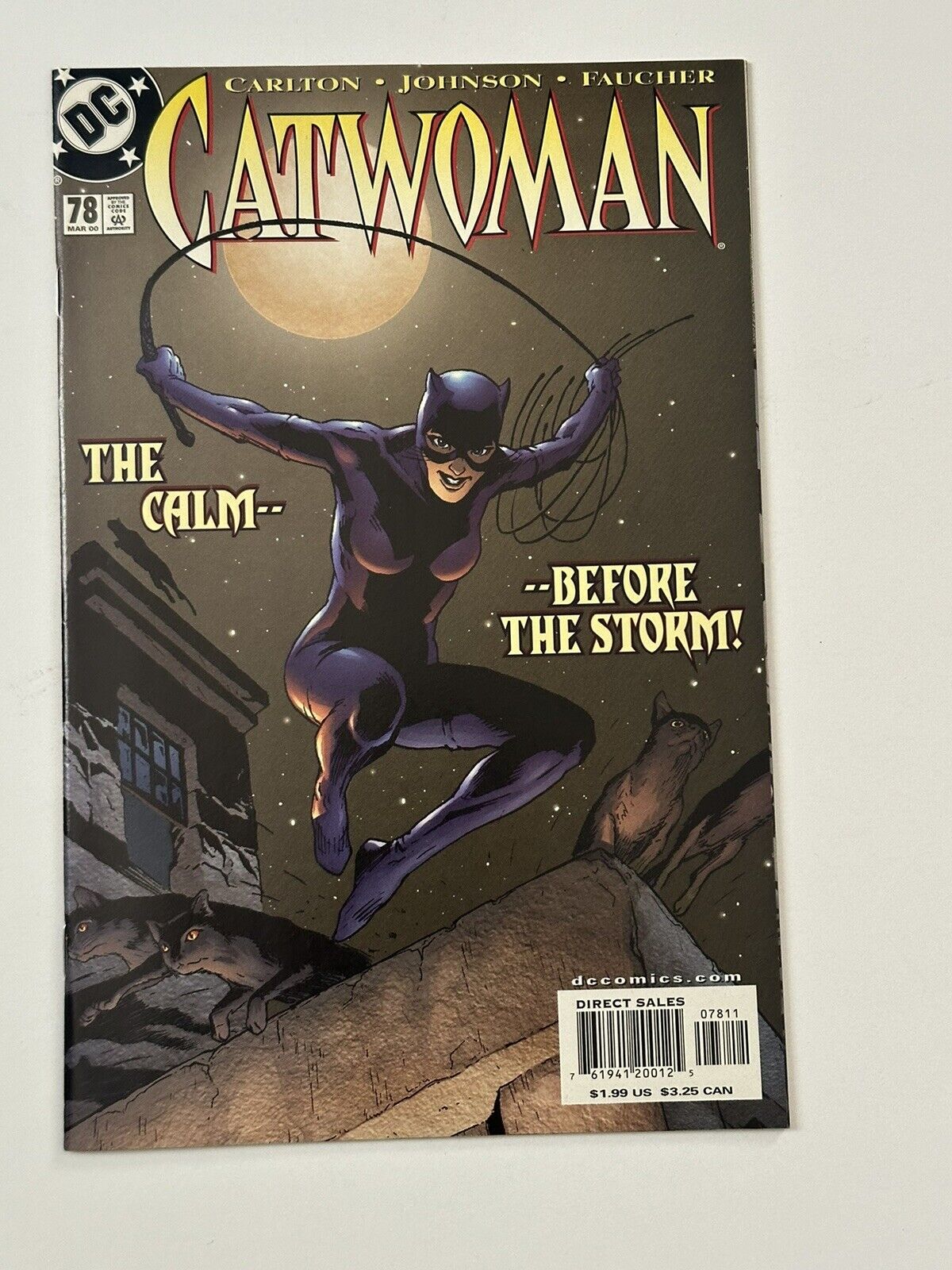 Catwoman #78 Calm Before the Storm, DC Comics
