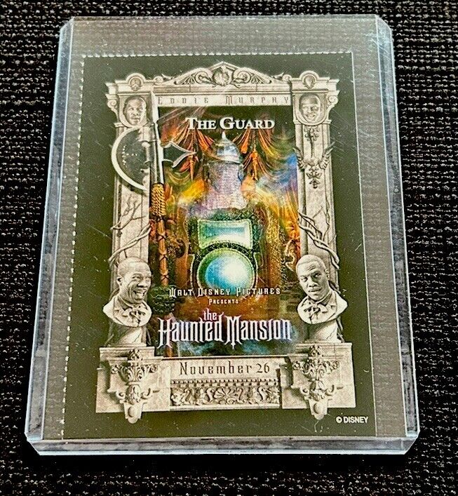 The Guard Rookie HAUNTED MANSION MOVIE Card Vintage 2003 SI for Kids Disney