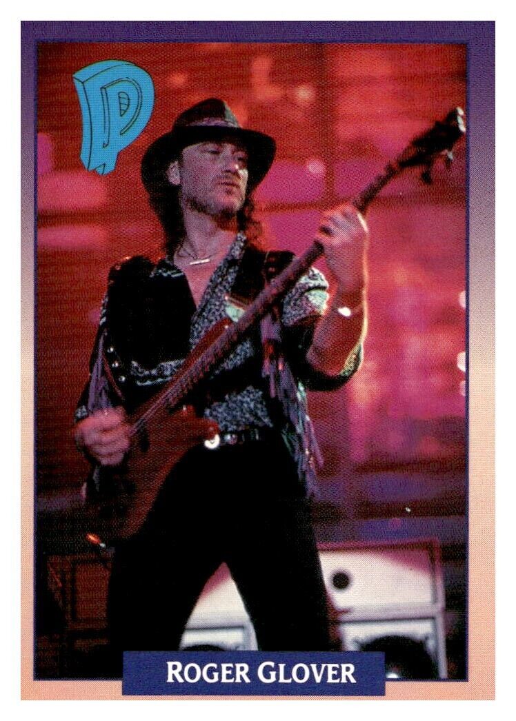 1991 Brockum Rock Cards #157 Roger Glover DEEP PURPLE