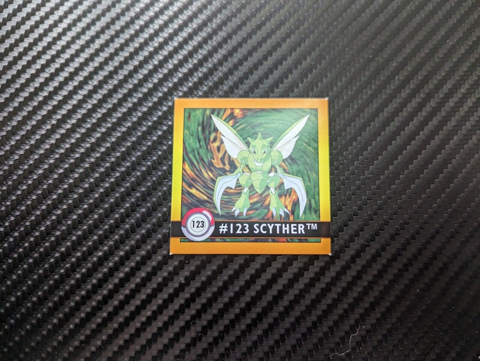 1999 Pokemon Artbox Stickers Scyther Sticker Vintage