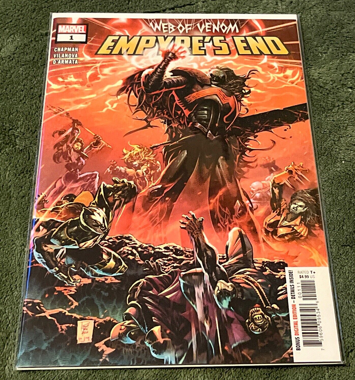 2020 Marvel Comics Web Of Venom: Empyres End #1