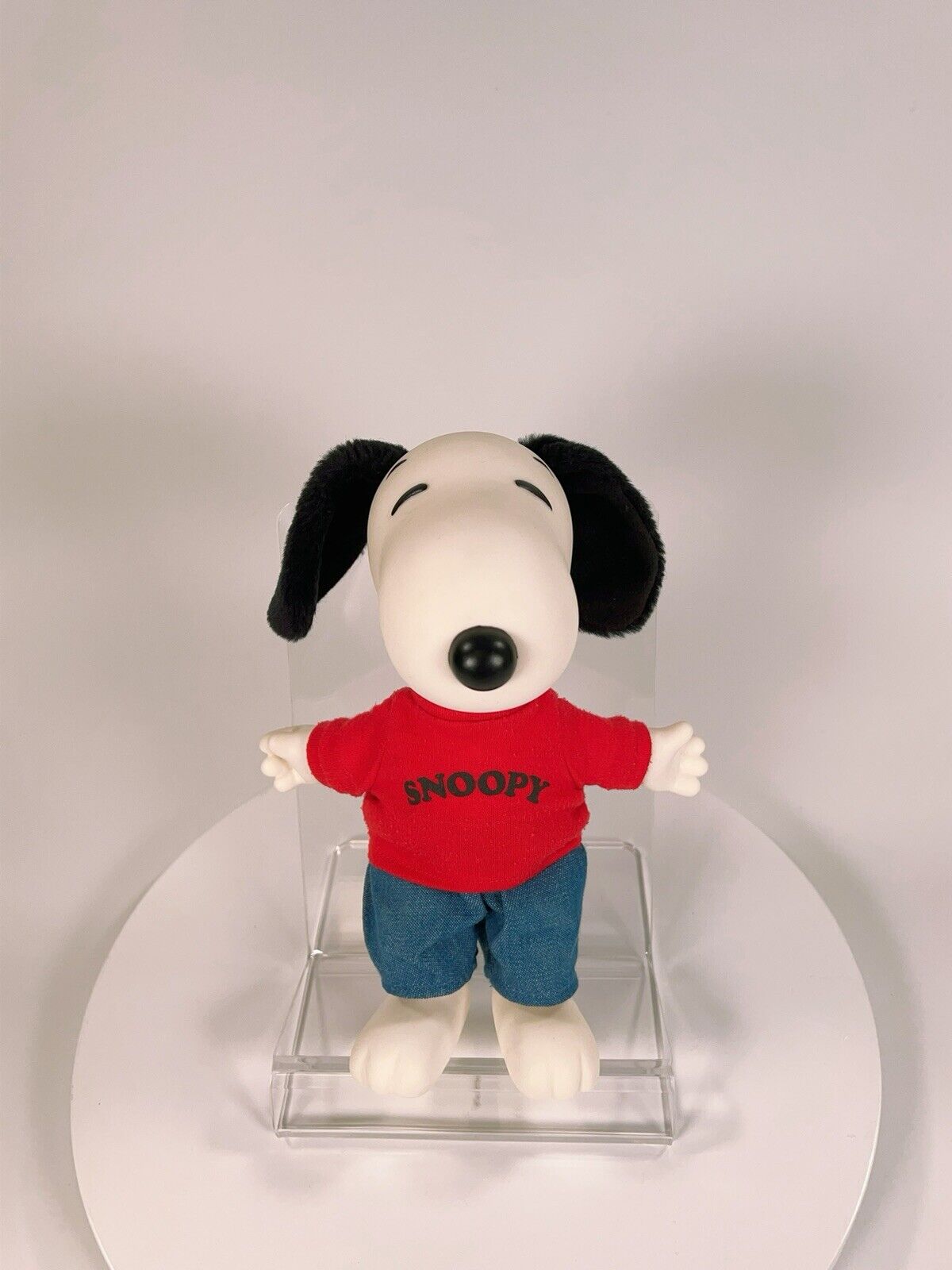 Vintage 1968 Snoopy Vinyl Body Soft Ears United Feature Syndicate