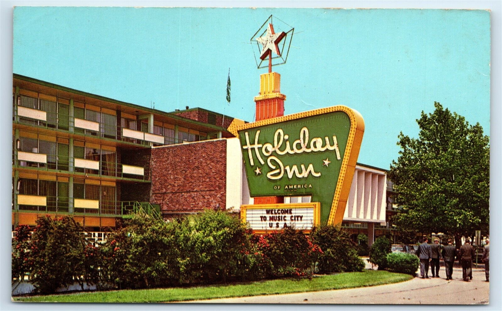 Postcard Holiday Inn Capitol Hill, Nashville, Tennessee J158