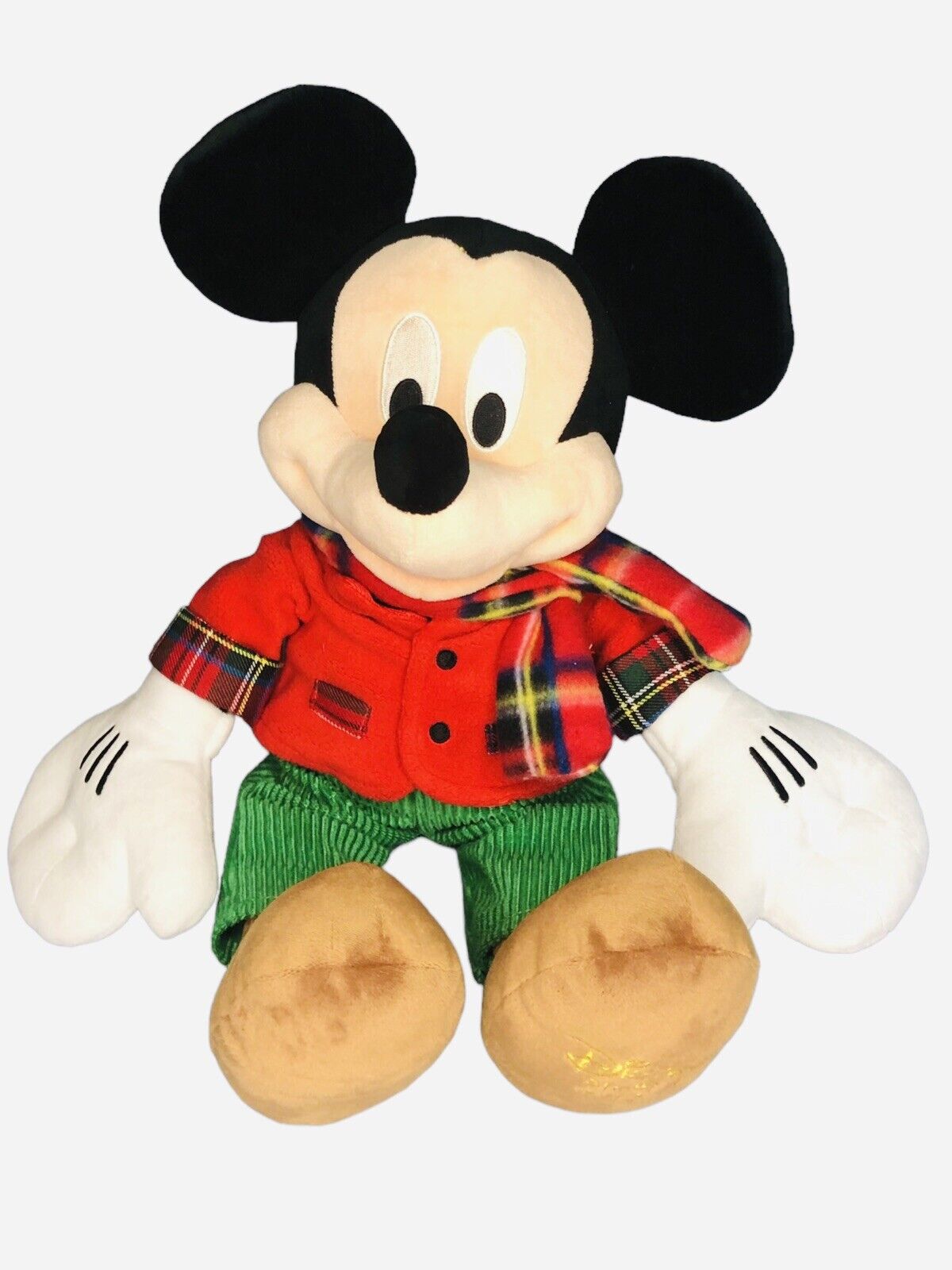 Exclusive Mickey Mouse Collectible Holiday Plush Doll 2012 Walt Disney World UK