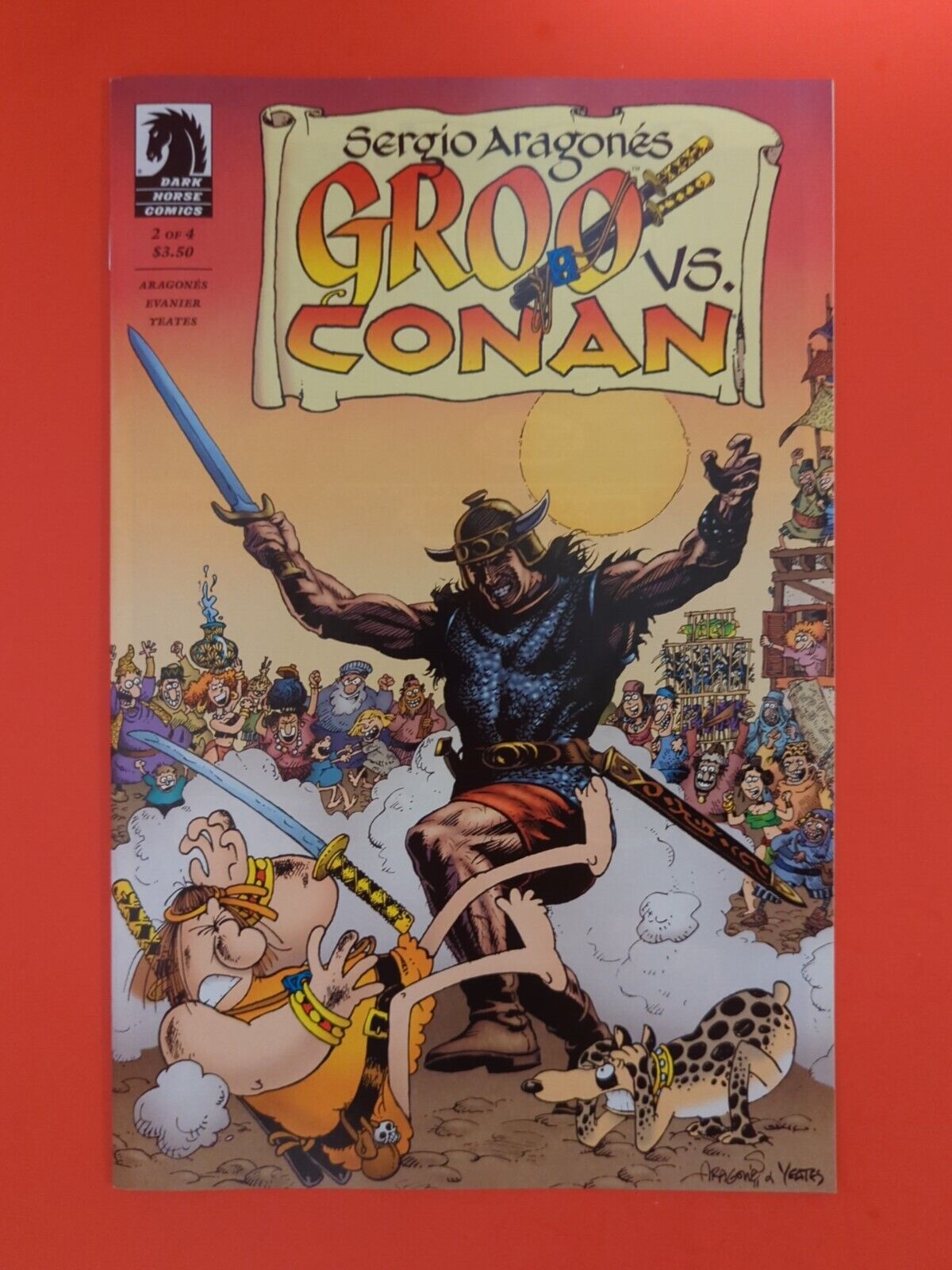 Groo vs. Conan #2 Dark Horse Comic Sergio Aragones (B4)