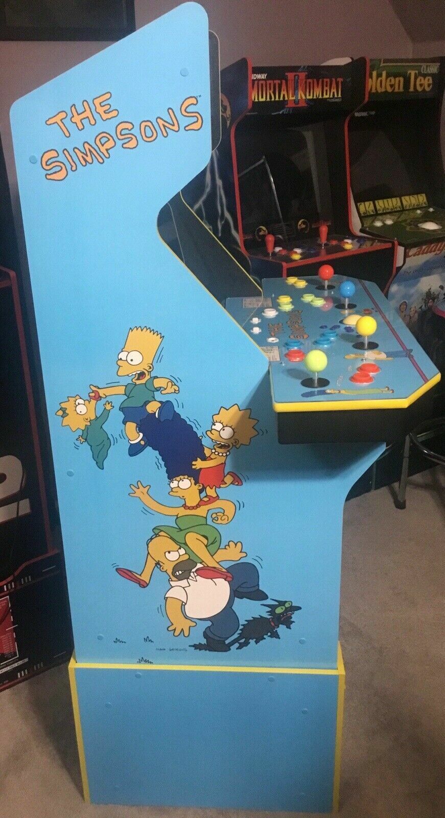 Arcade1up  - The Simpsons - Screw Hole Caps/Covers