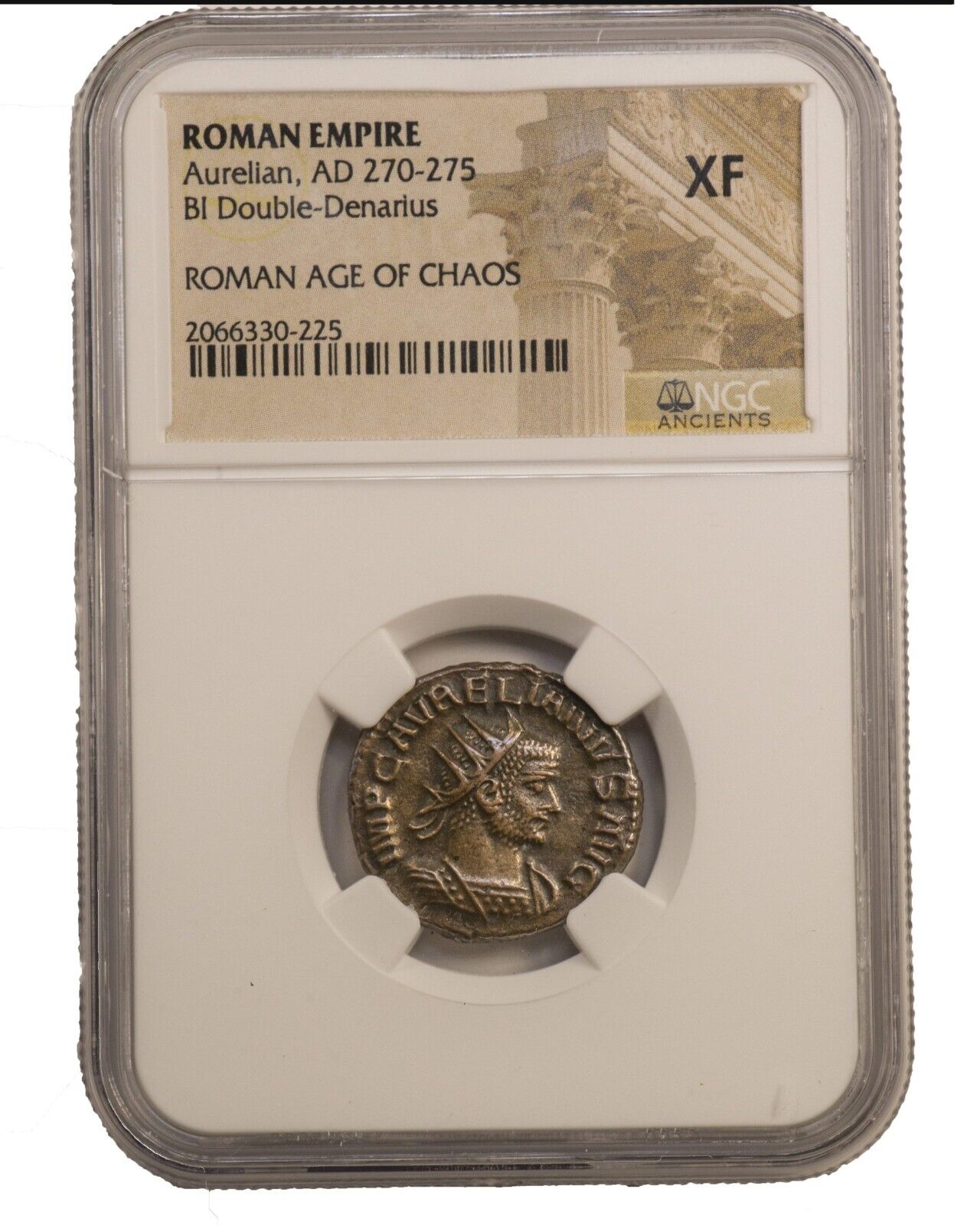 NGC XF EXTREMELY FINE Roman AE of Aurelian (AD 270-275) Father of Christmas
