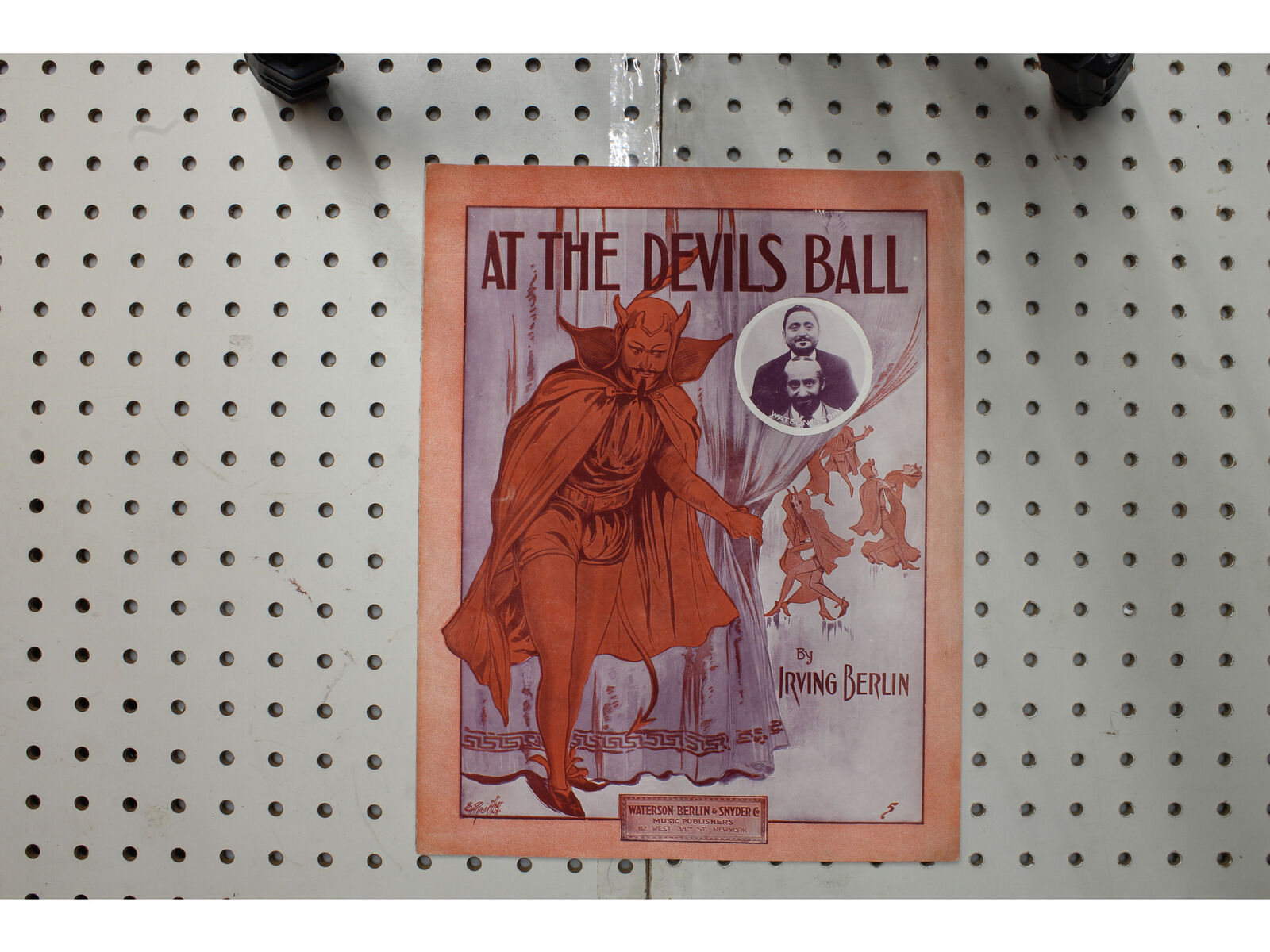 1913 - At the devils ball - Sheet Music