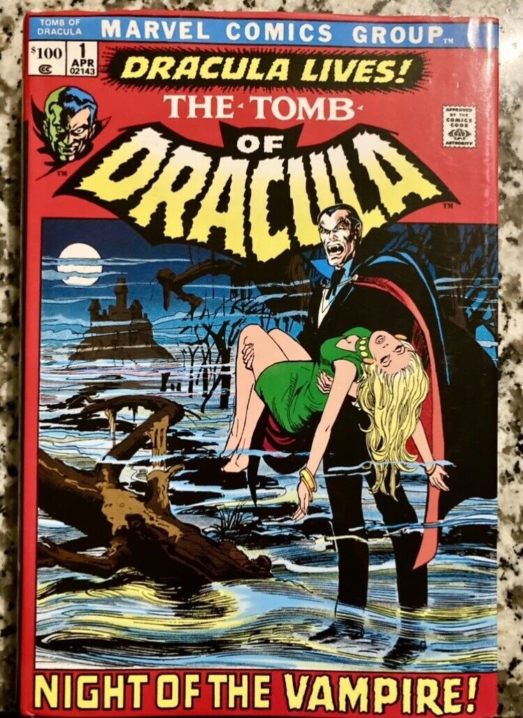 Marvel The Tomb of Dracula Omnibus Vol. 1 Hardcover Book New