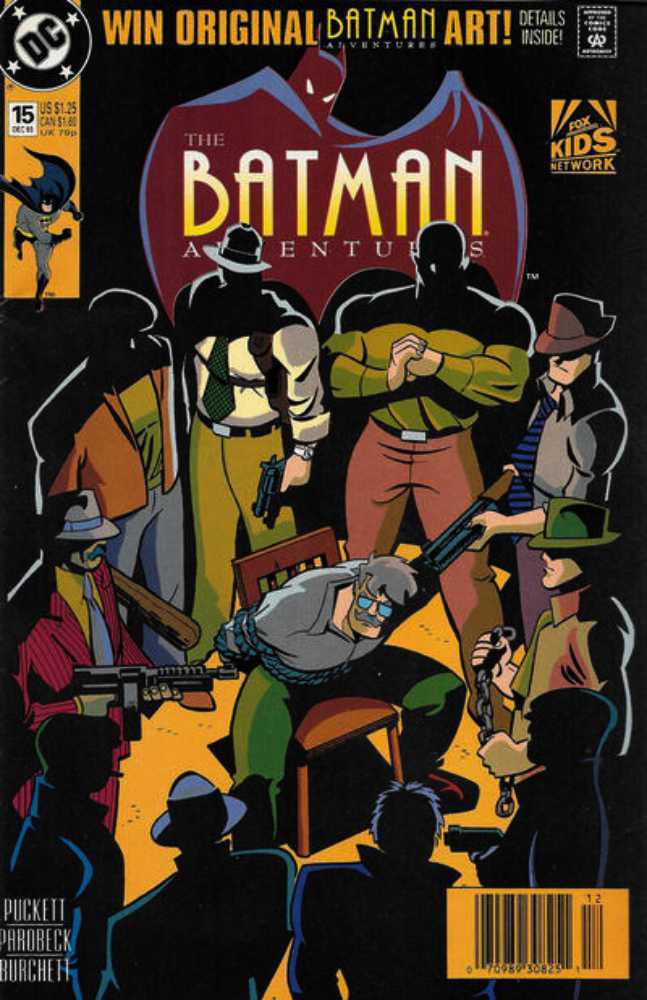 The Batman Adventures #15 Newsstand Cover (1992-1995) DC Comics