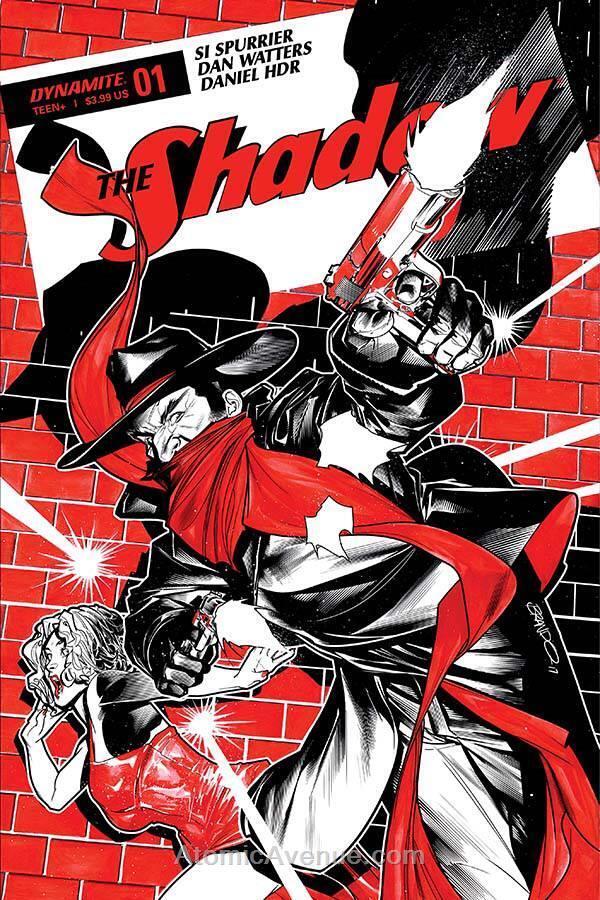Shadow, The (7th Series) #1C VF; Dynamite | Si Spurrier Brandon Peterson - we co