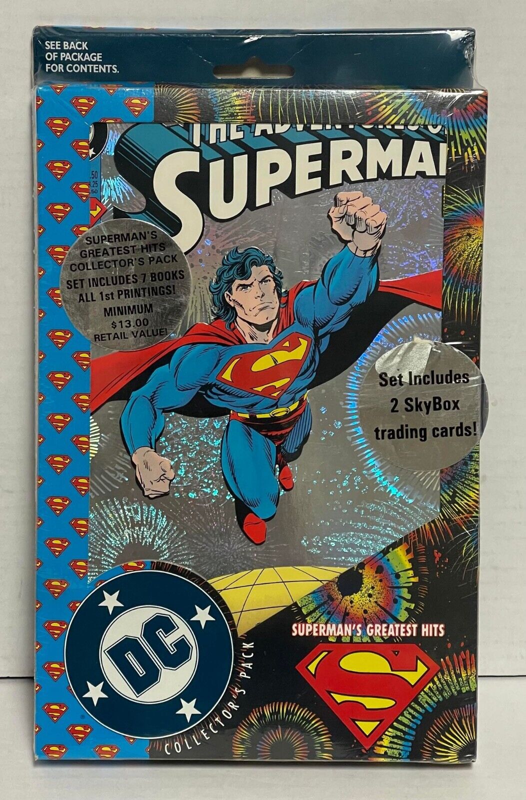 Vintage DC Comics Collector's Pack - Superman's Greatest Hits 1994 Sealed RARE