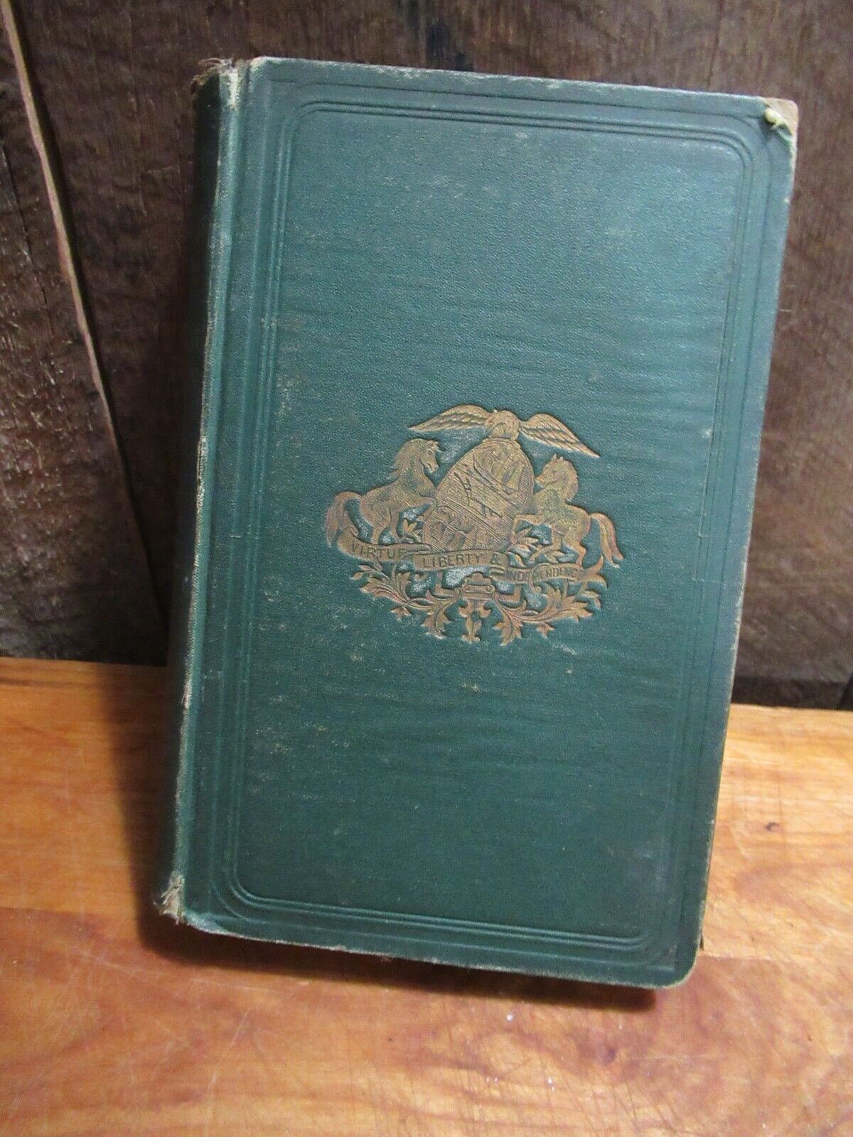 Vintage Book 51st Regiment of P.V. and V.V. Dated 1869