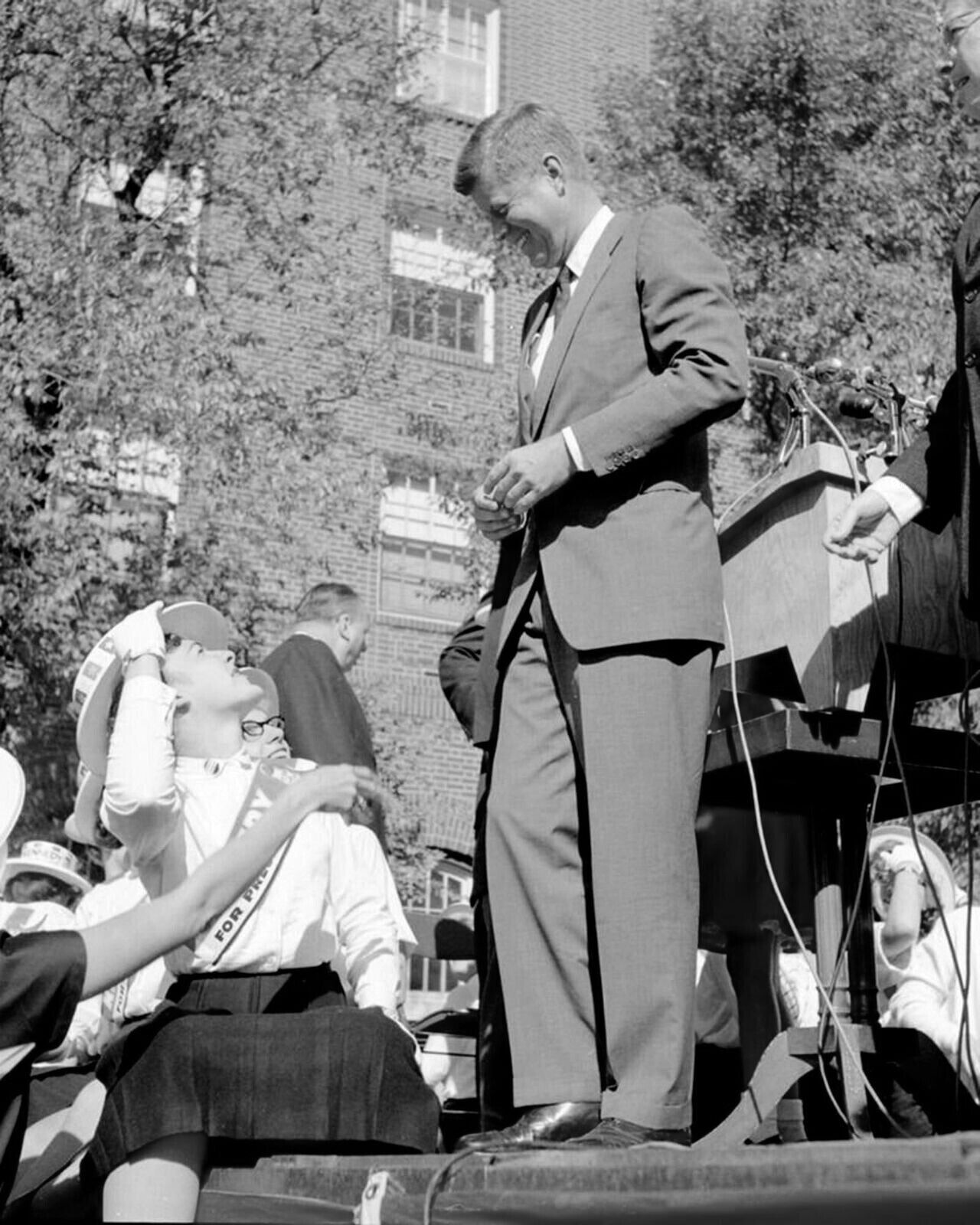 1960s Senator JOHN F KENNEDY Campaign Classic Historic Picture Photo 5x7