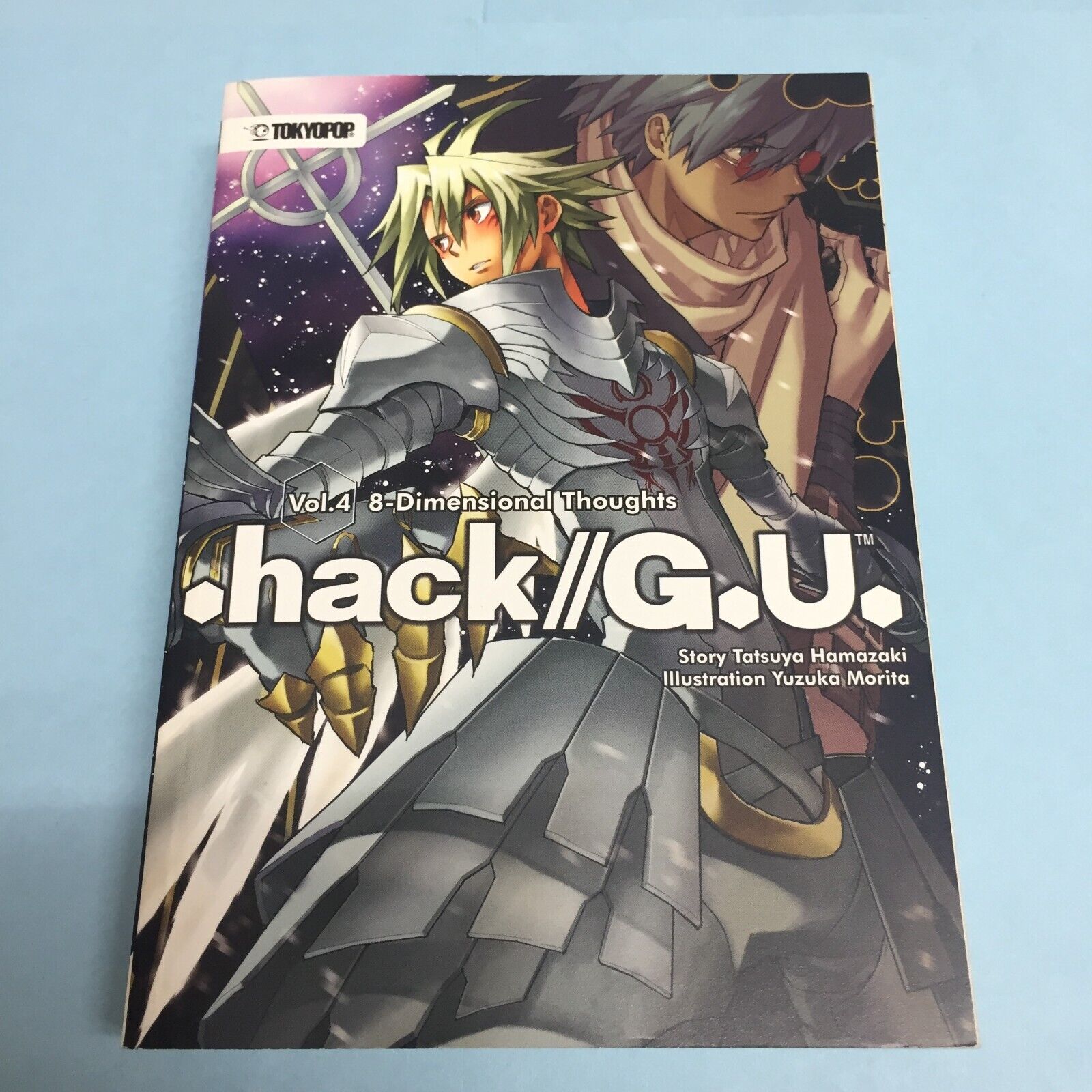 Dot .Hack GU G.U. Light Novel 4 Volume 4 8 Dimensional Thoughts English TokyoPop