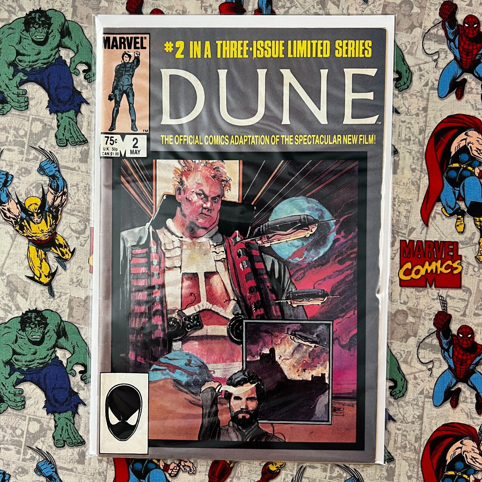 Dune #2 1985 Marvel Comics Film Adaptation