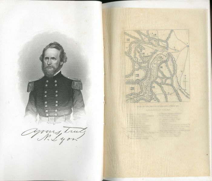 Memoir of General Lyon - Autographs of Famous People