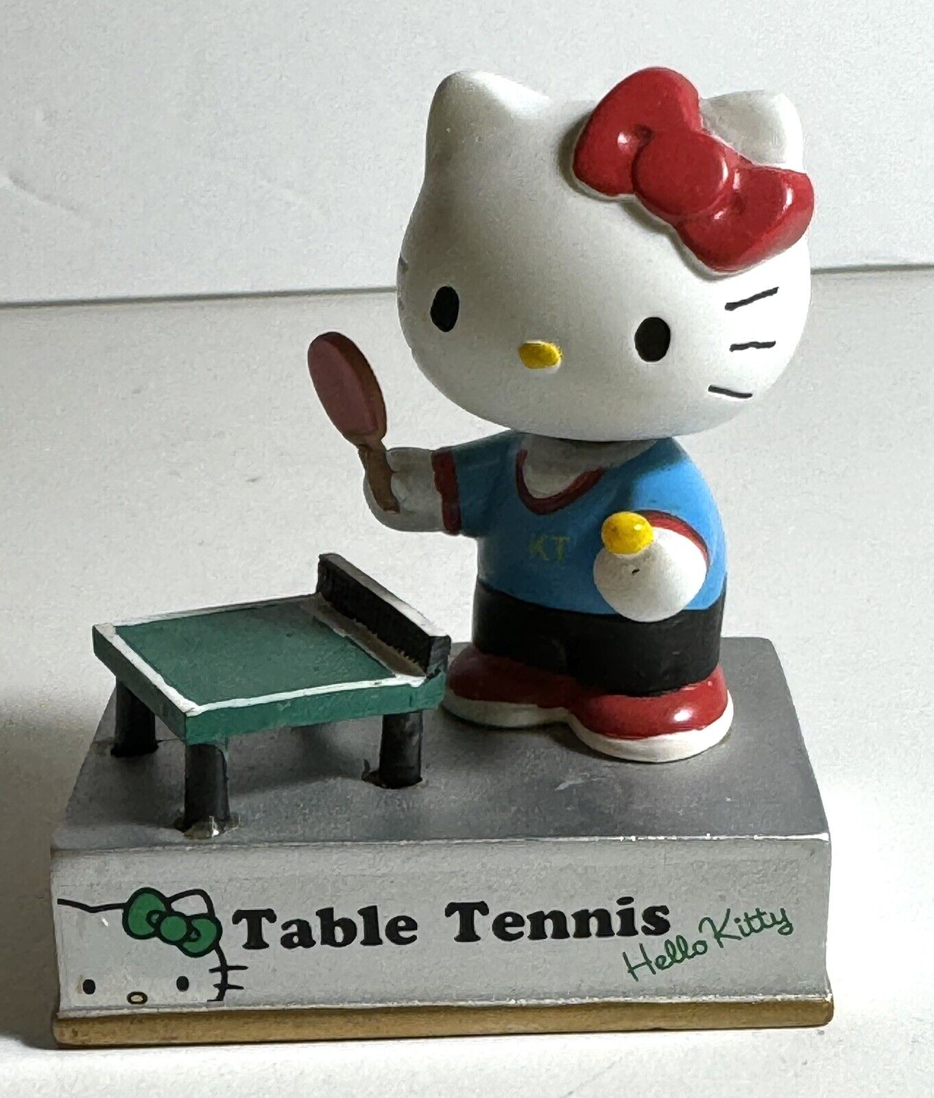 Hello Kitty Bobblehead Table Tennis Sanrio Co. 1976, 2008 Grand Smart