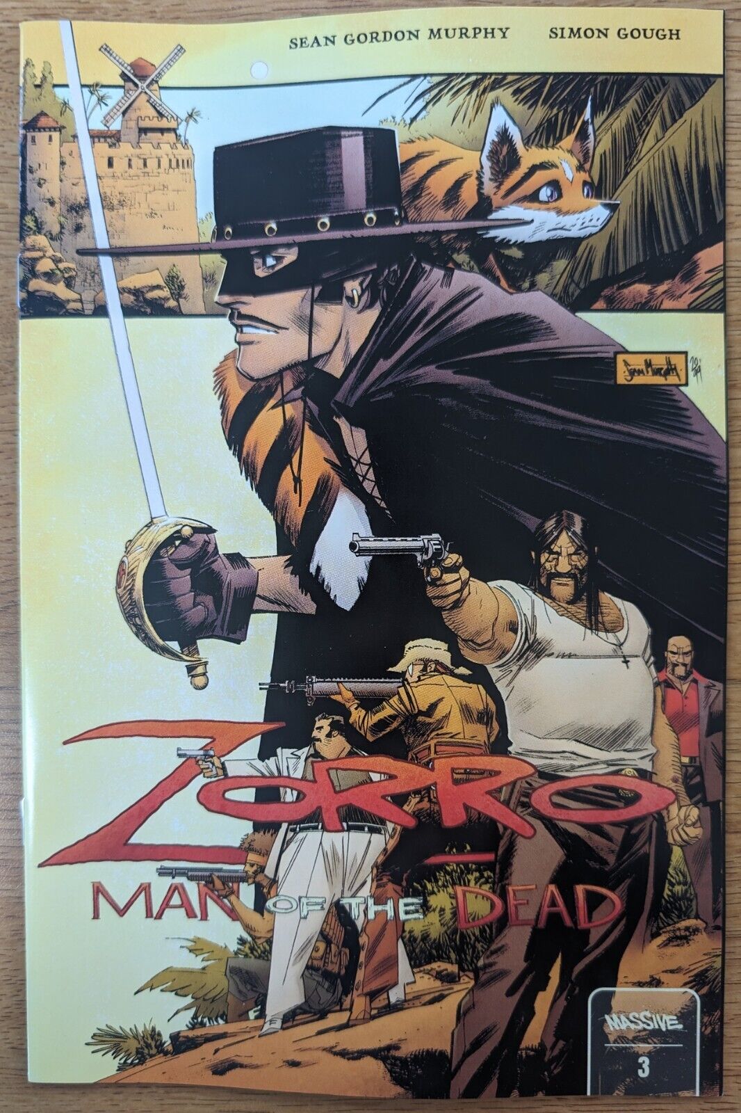 ZORRO MAN OF THE DEAD #3 (OF 4) CVR A MURPHY (2024)