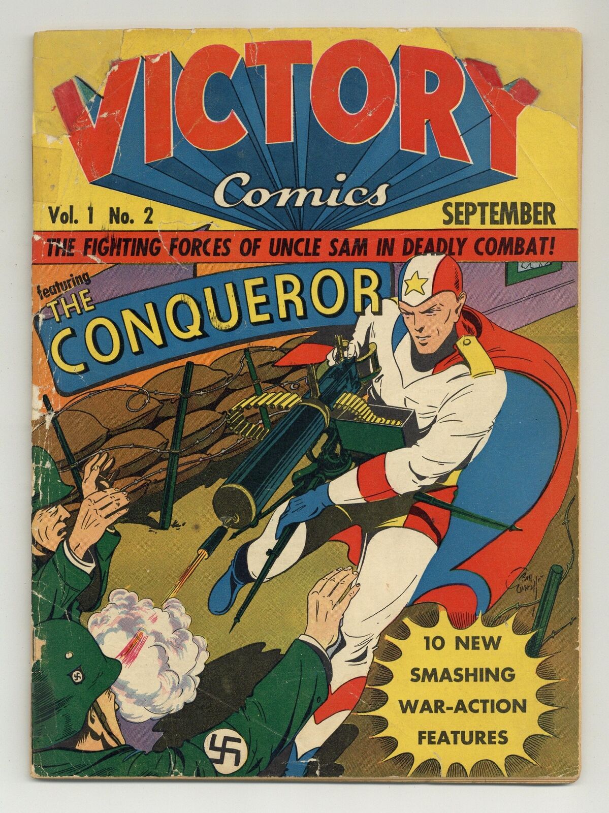 Victory Comics #2 PR 0.5 RESTORED 1941