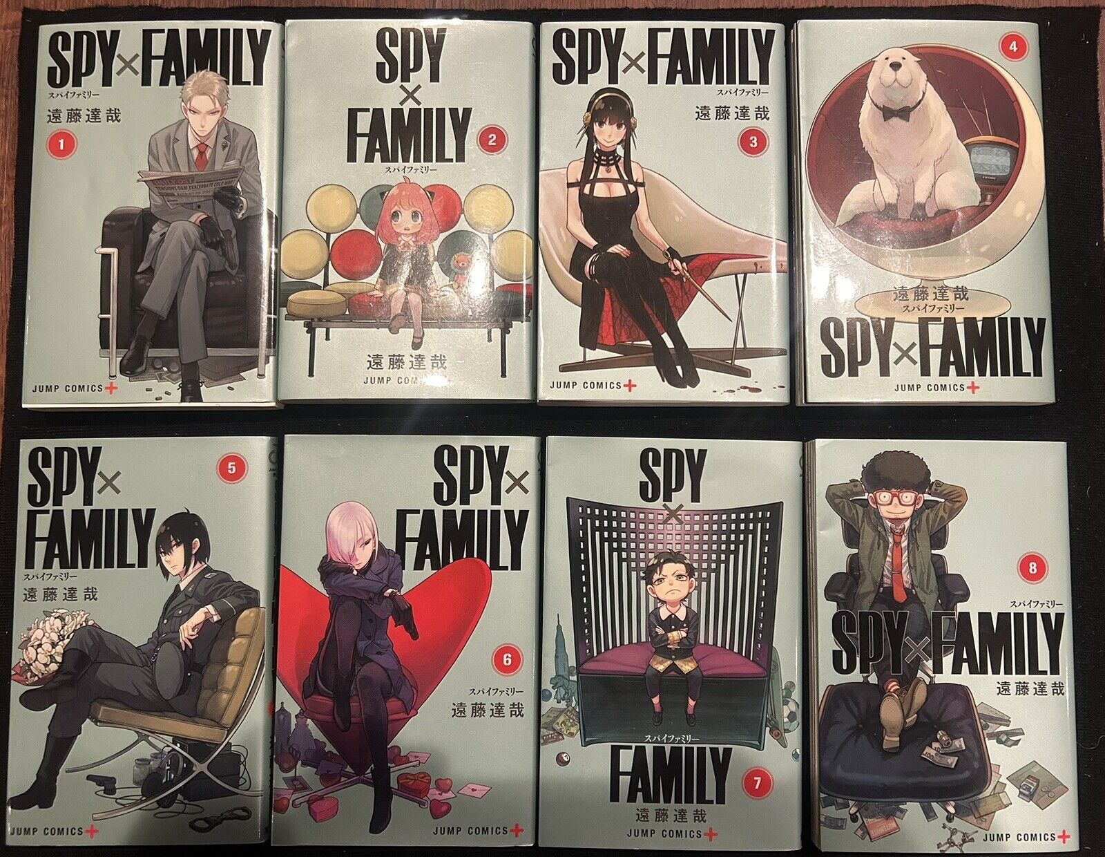 Spy x Family Volumes 1-10 Japanese Manga