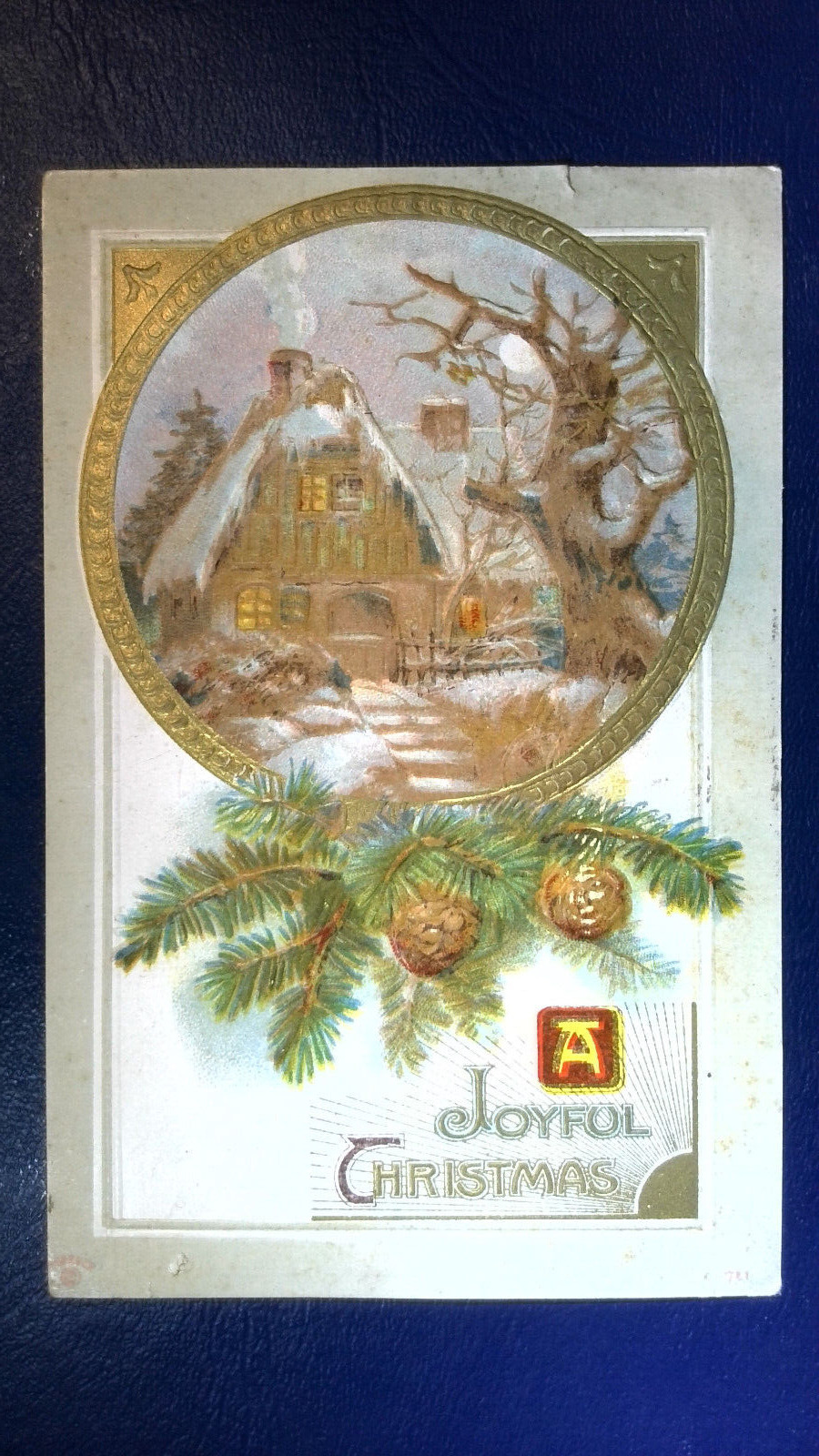 C 1911 Christmas Postcard   {{PC443