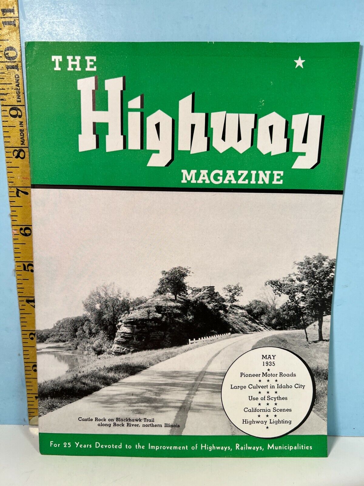 1935 May The Highway Magazine - Highways, Railways & Bridges & Infrastructure
