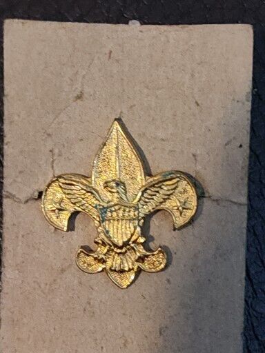 Vintage Boy Scouts of America B.S. of A. Be Prepared Pin Hat Badge Pat. 1911