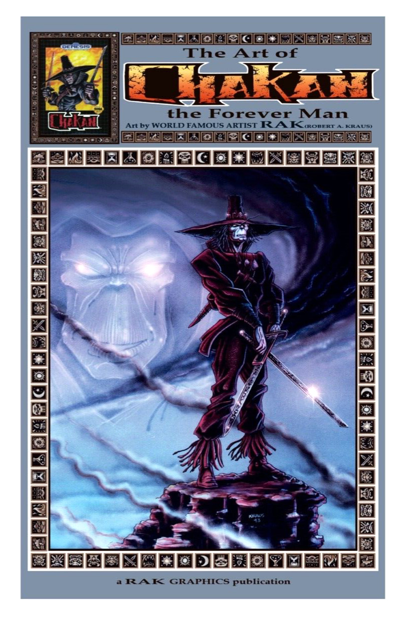 ART OF CHAKAN the Forever Man - Graphic Novella signed by RAK