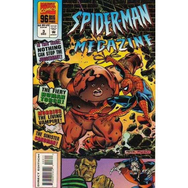 Spider-Man Megazine #3 Marvel comics NM minus Full description below [r,