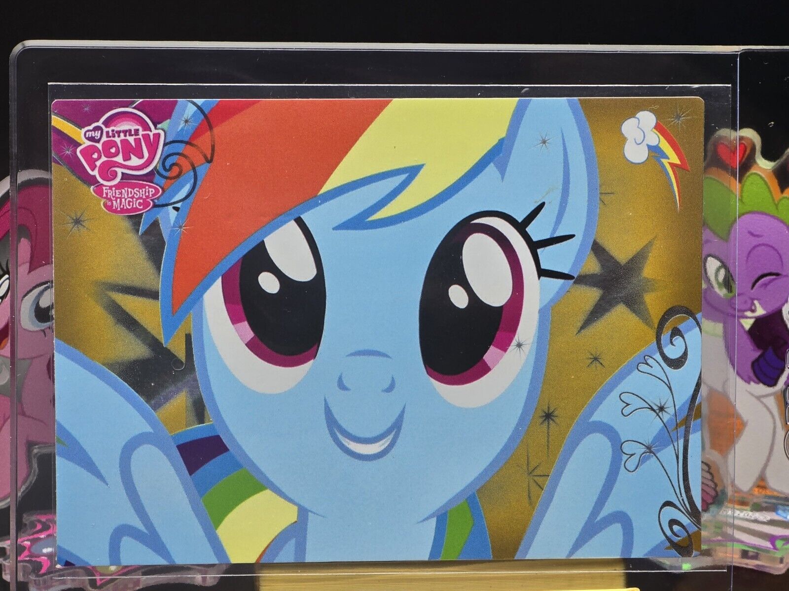 My Little Pony Series 2 Rainbow Dash F37 Promo Foil Trading Card Foil