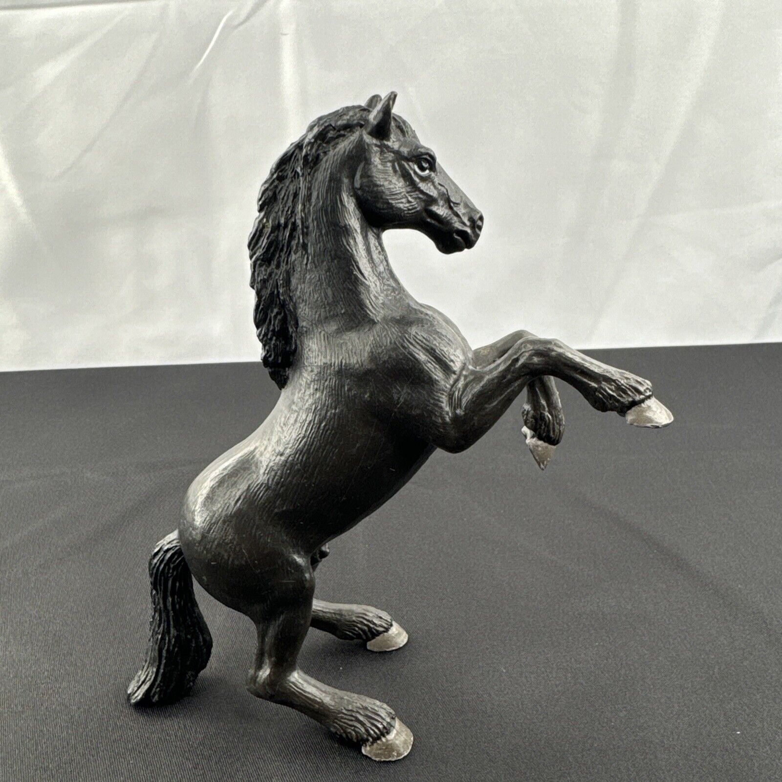 Schleich Germany Black Stallion Rearing 1997 Horse Figure