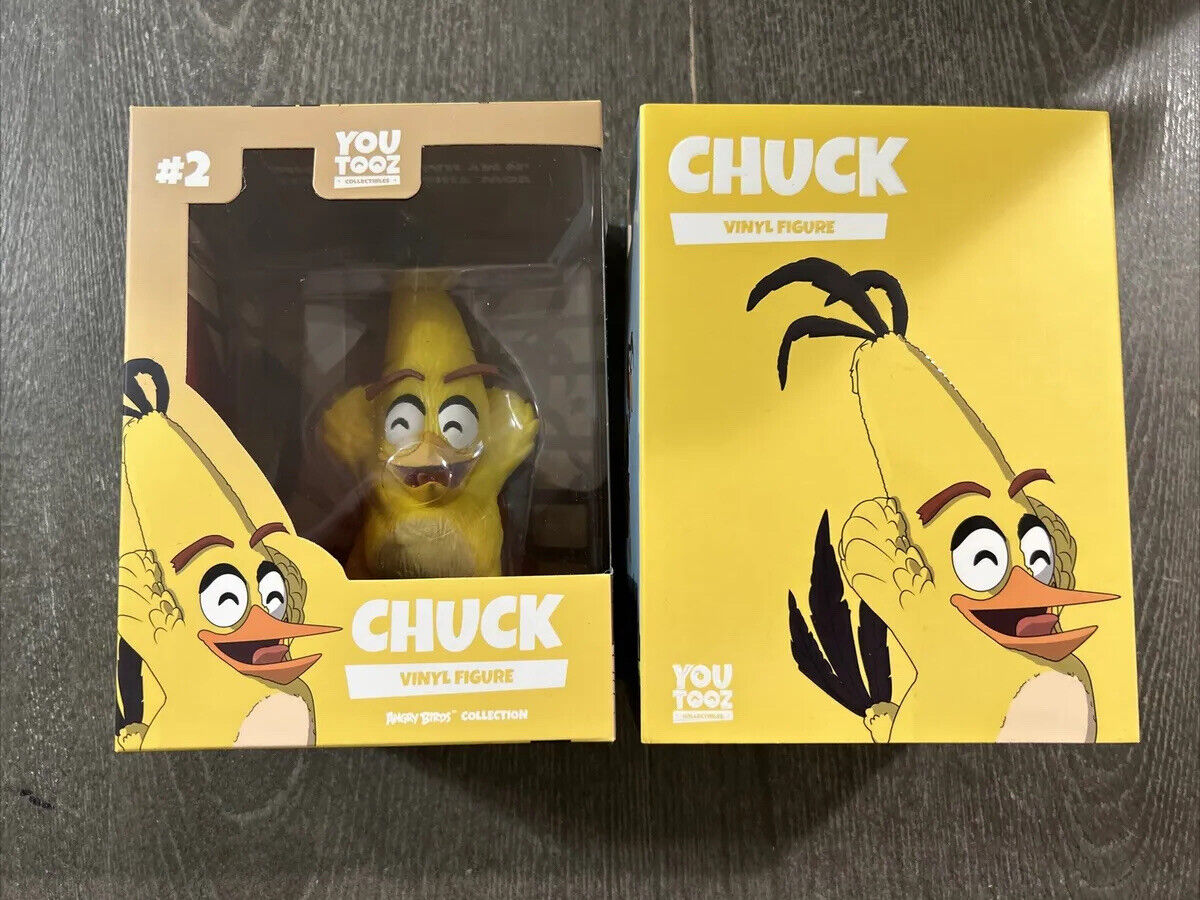 YouTooz Collectibles Sealed Angry Birds - CHUCK [4.8-Inch] Figurine | Limited